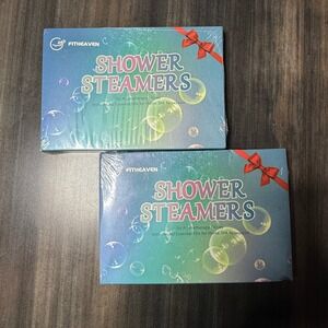 2X Fitheaven Shower Steamers Aromatherapy Fizzies Essential‎ Oils Spa Relaxation